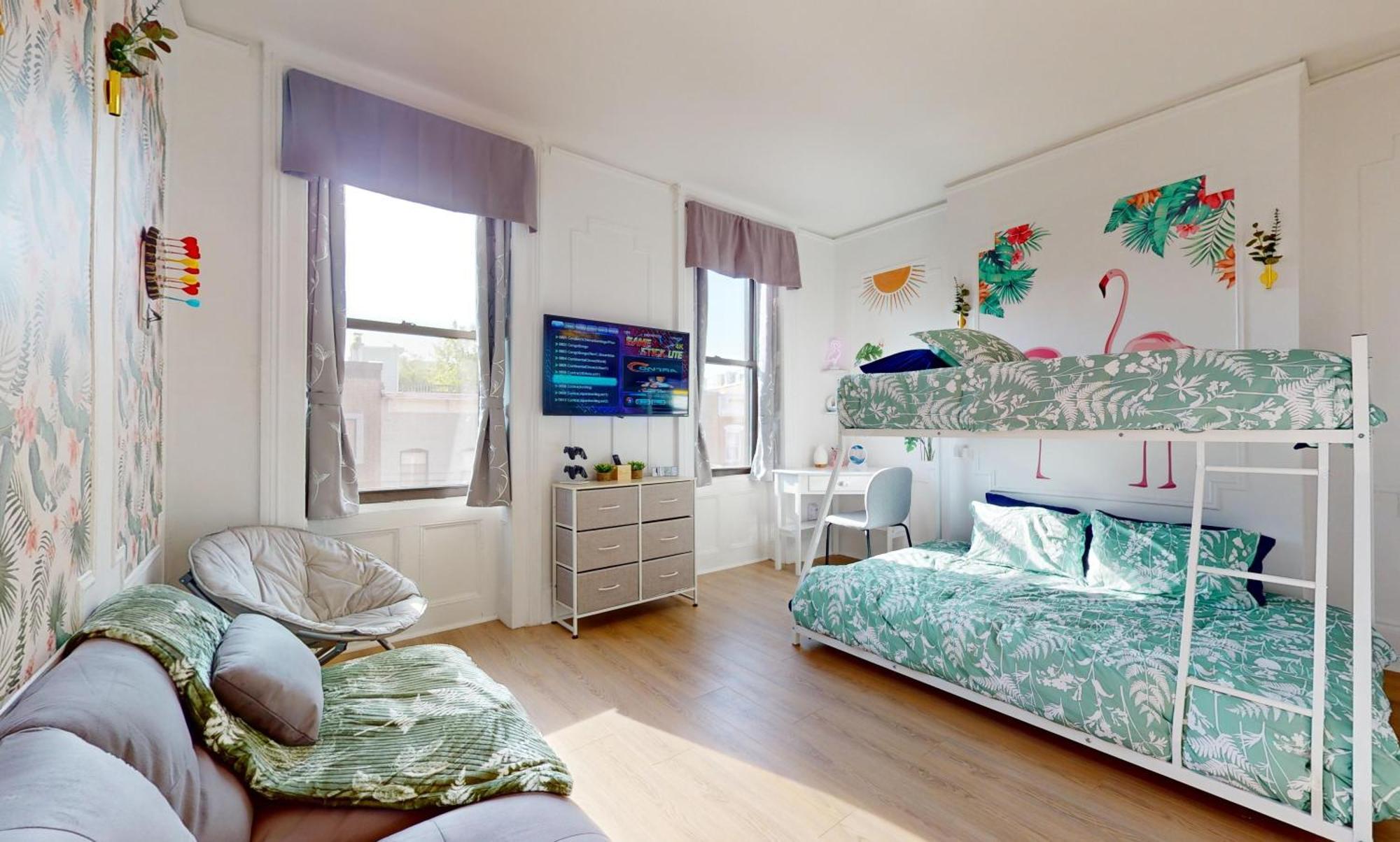 Garden Street Retreat Close To Nyc Sleeps 6 Hoboken Kültér fotó