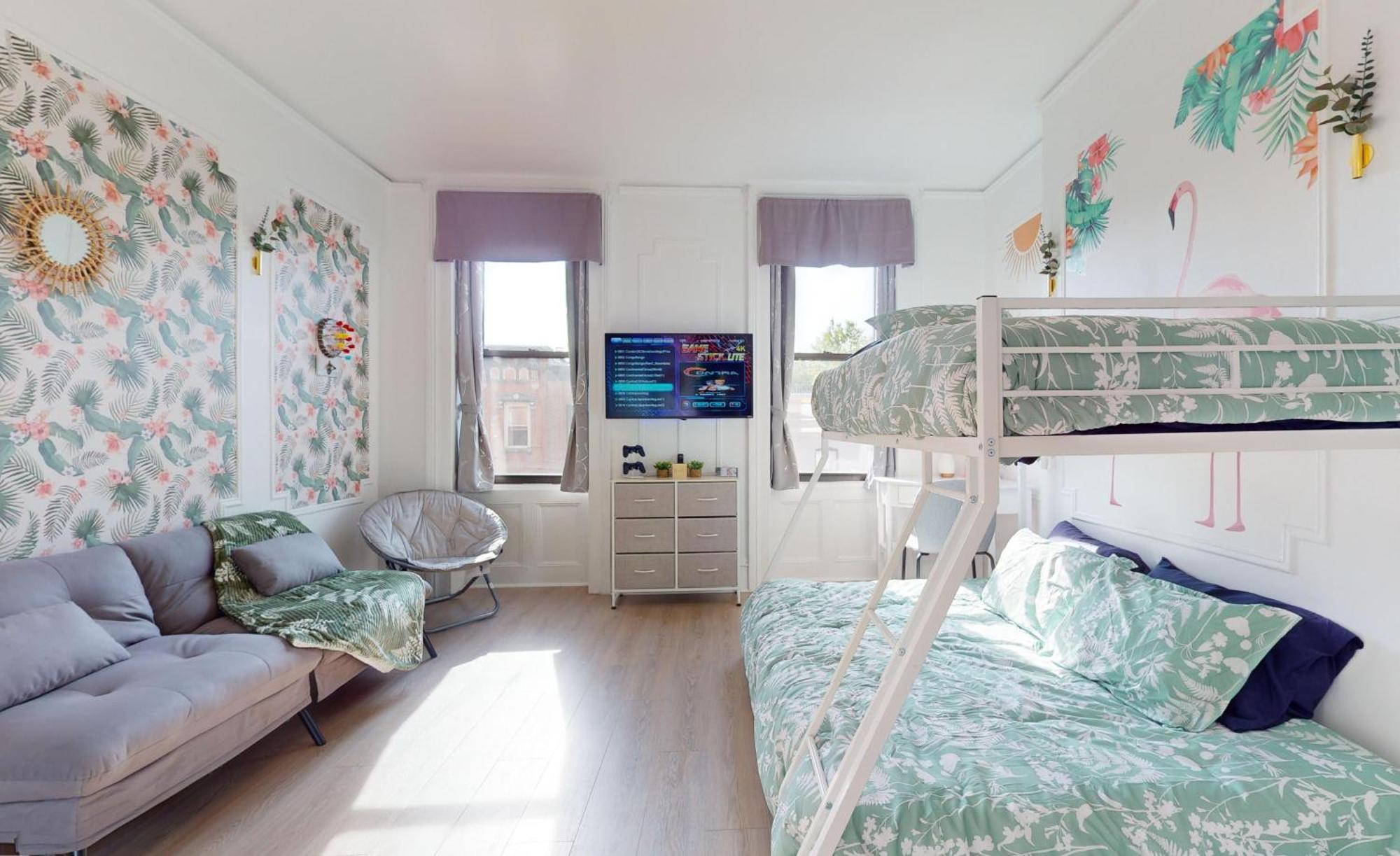 Garden Street Retreat Close To Nyc Sleeps 6 Hoboken Kültér fotó